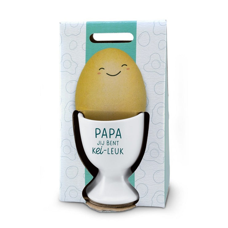 Breakfast- Eierdopje - Ei - Papa  jij bent keileuk