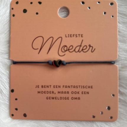 Hart Armband - Liefste Moeder
