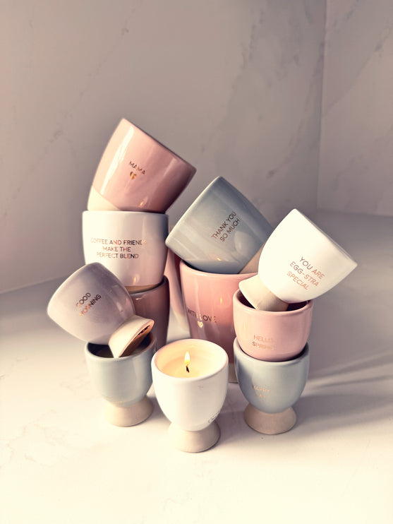 SOJAKAARS IN EIERDOP - YOU ARE EGG-STRA SPECIAL - FRESH COTTON