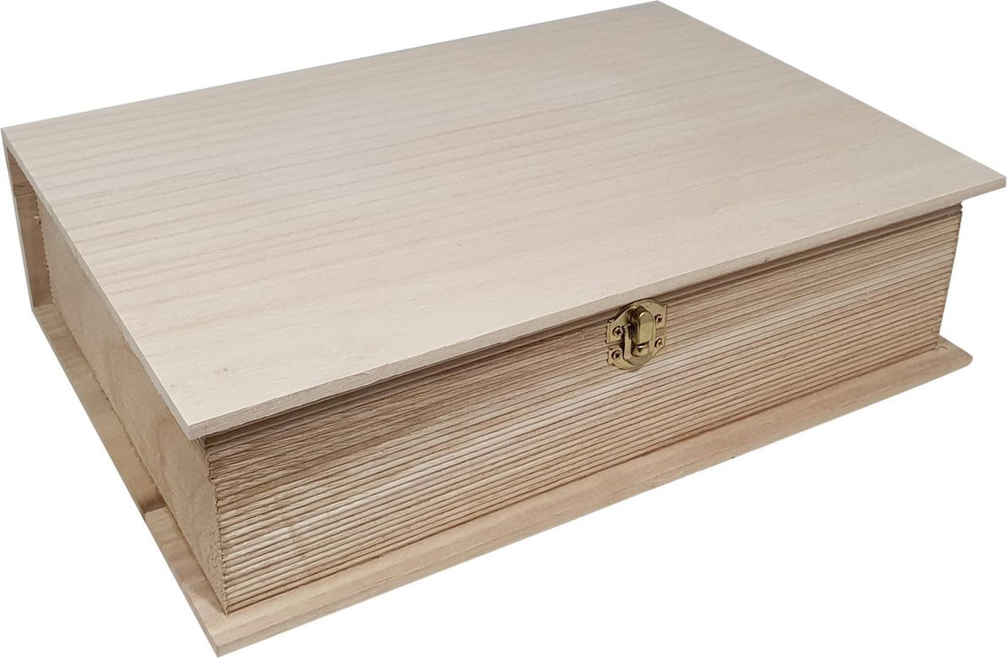 Kistje in boekvorm met/zonder opdruk