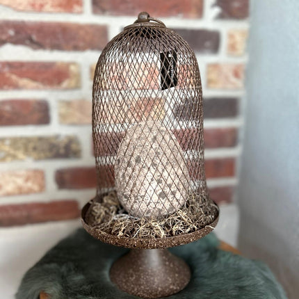 Metalen stolp hoog Maat L