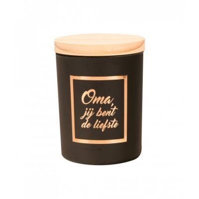 Small scented candles rosé/black - Oma