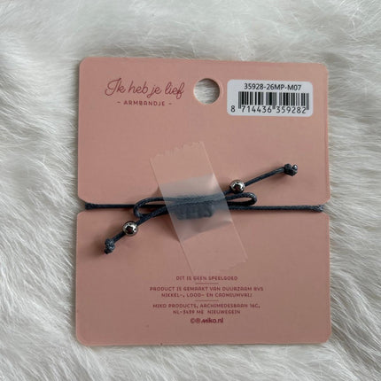 Hart armband Lieve Vriendin