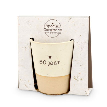 Special ceramics mok - 50 jaar