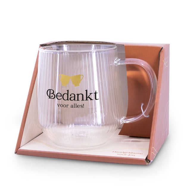 Theeglas Bedankt