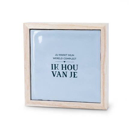 Liefs in een lijstje - Ik hou van je