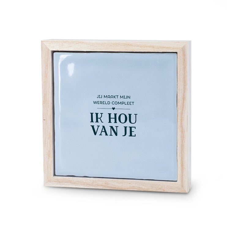 Liefs in een lijstje - Ik hou van je