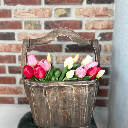 Bosje Tulpen - Rood/Wit/Roze