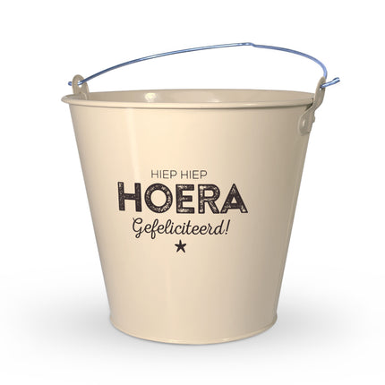 cadeau emmer Hoera Gefeliciteerd M