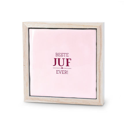 Liefs in een lijstje - Juf