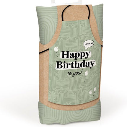 Keukenschort Happy Birthday