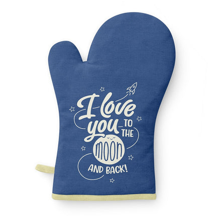 Ovenhandschoen I love you to the moon