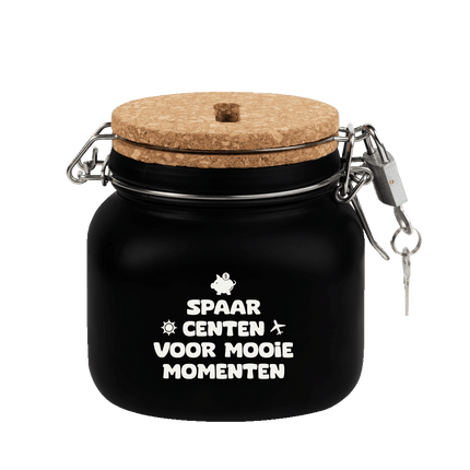 luxe spaarpot - spaar centen voor mooie momenten