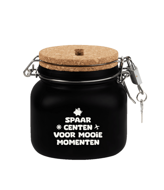 luxe spaarpot - spaar centen voor mooie momenten