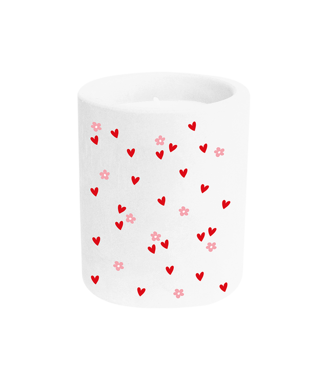 Cement Candle Hartjes