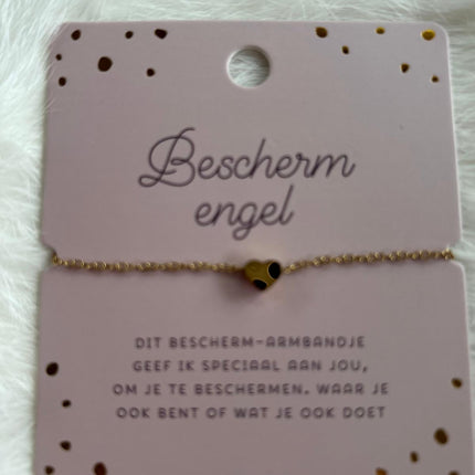 Hart armband - Beschermengel