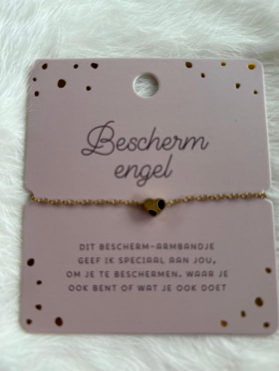 Hart armband - Beschermengel
