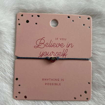 Hart Armband - Believe in yourself