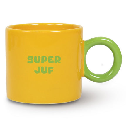 Mok GeelGroen Superjuf