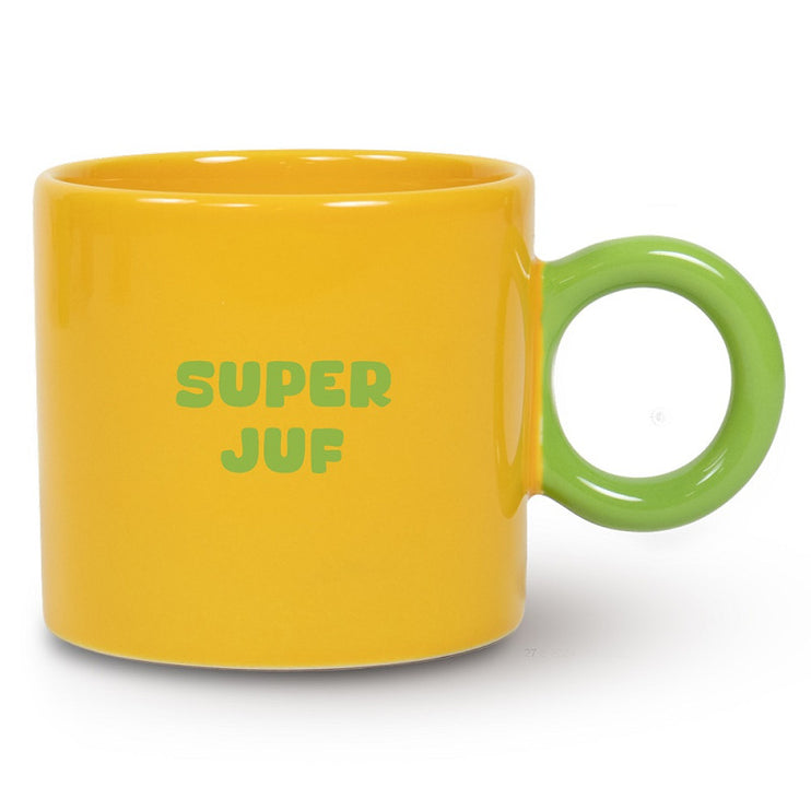 Mok GeelGroen Superjuf