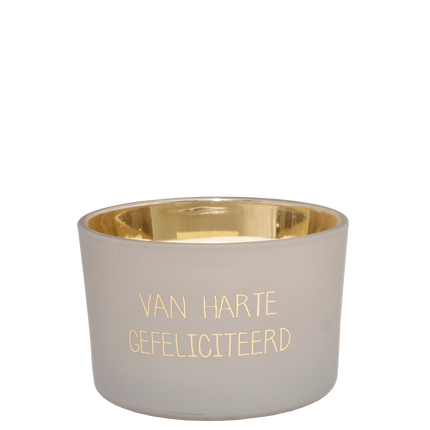 My Flame - SOJAKAARS - VAN HARTE GEFELICITEERD - GEUR: AMBER'S SECRET