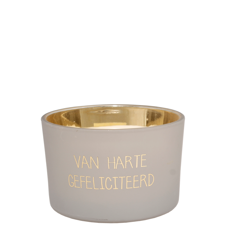 My Flame - SOJAKAARS - VAN HARTE GEFELICITEERD - GEUR: AMBER'S SECRET