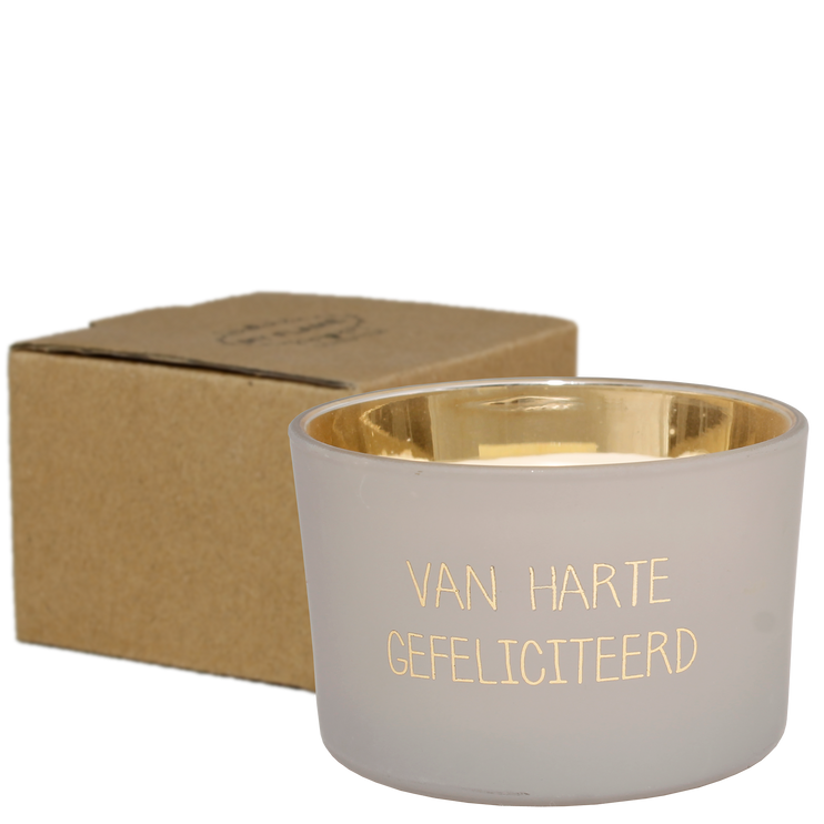 My Flame - SOJAKAARS - VAN HARTE GEFELICITEERD - GEUR: AMBER'S SECRET