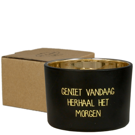 My Flame - SOJAKAARS - GENIET VANDAAG HERHAAL HET MORGEN - GEUR: WARM CASHMERE