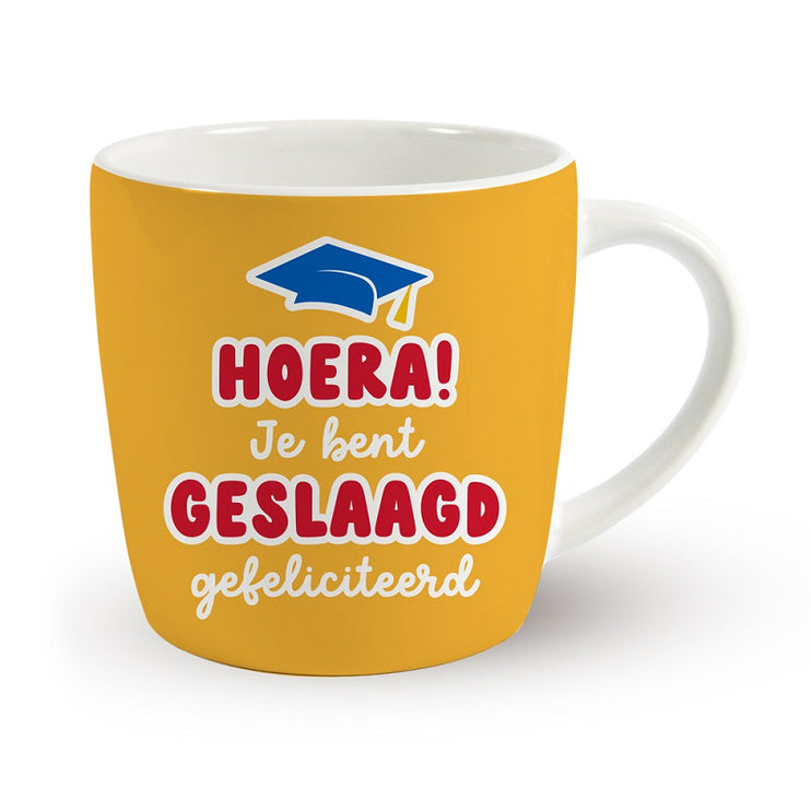 Mok Hoera Je bent geslaagd Gefeliciteerd