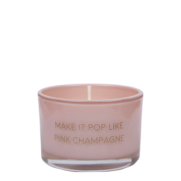 My Flame - SOJAKAARS - MAKE IT POP LIKE PINK CHAMPAGNE - GEUR: GREEN TEA TIME