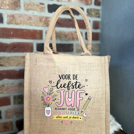 Cadeau Tas Juf