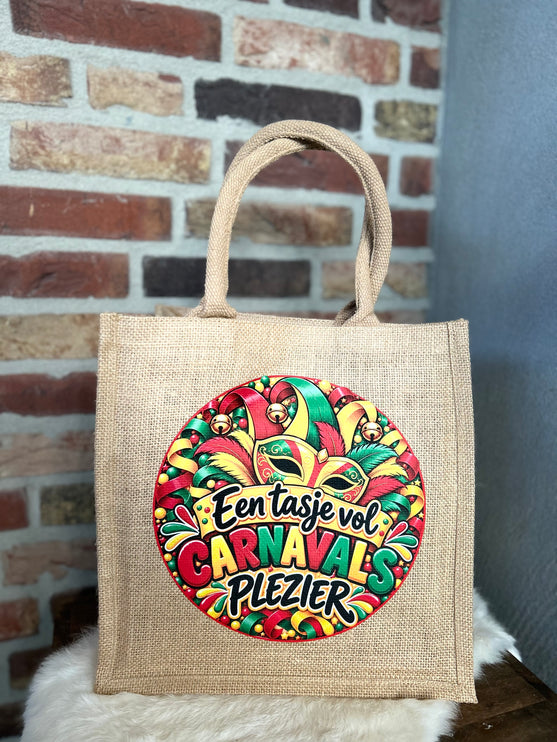 Cadeau tas; Een tasje vol carnavalsplezier