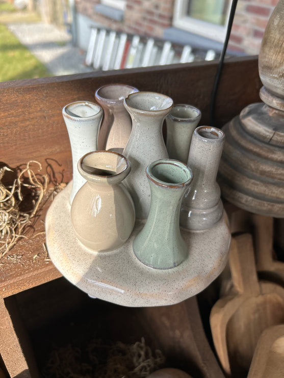 Keramieken vazenpalet