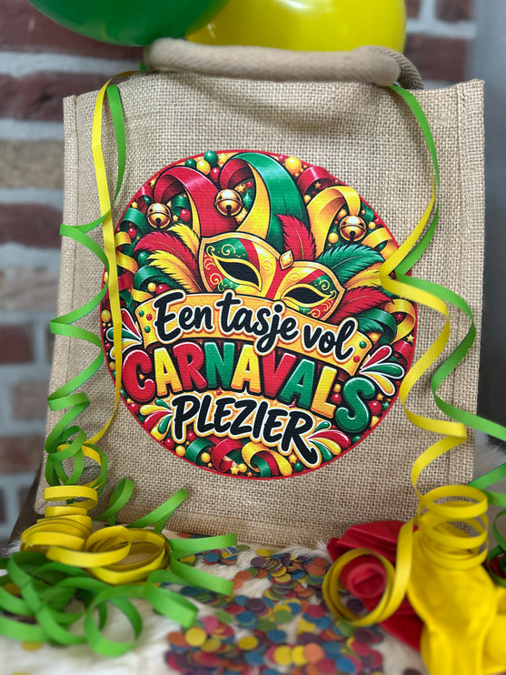 Tasje L Carnaval met vulling