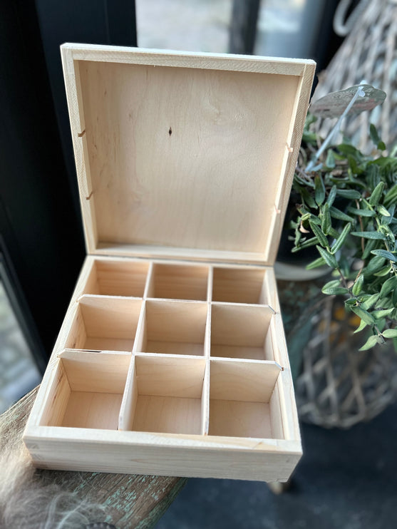 Theedoos met opdruk PositiviTEA