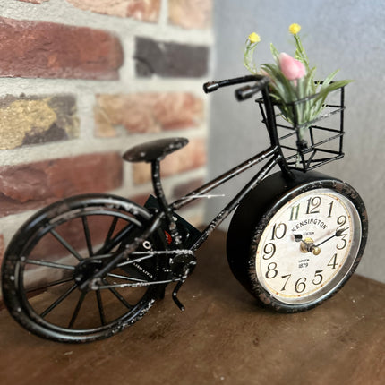 Fiets met klok