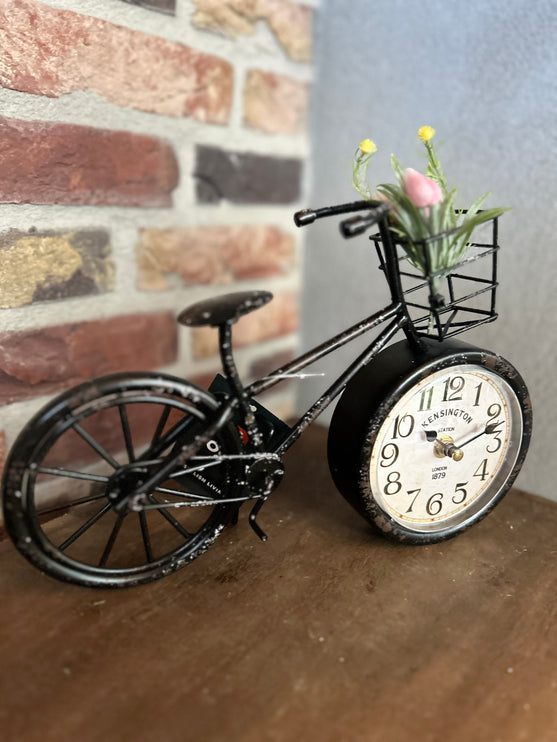 Fiets met klok