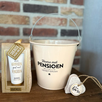 Cadeau-Emmer Pensioen met vulling