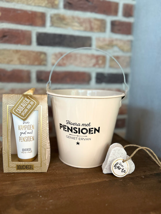 Cadeau-Emmer M Pensioen met vulling