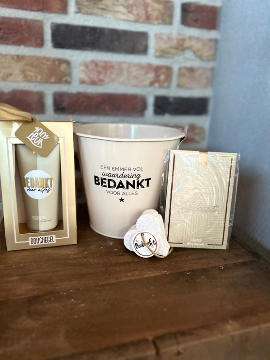 Cadeau Emmer Bedankt M met Vulling