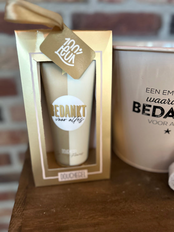 Cadeau Emmer Bedankt M met Vulling