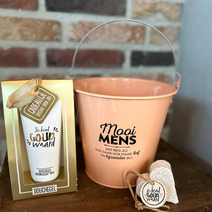 Cadeau Emmer M Mooi Mens compleet met Vulling