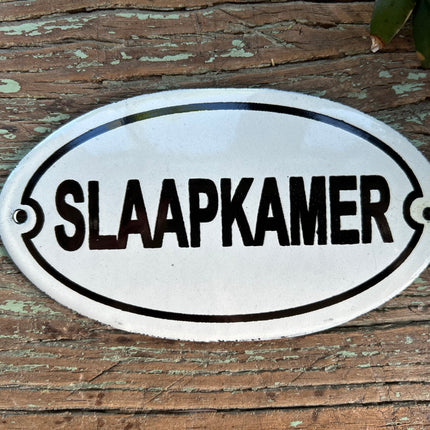 Bordje slaapkamer