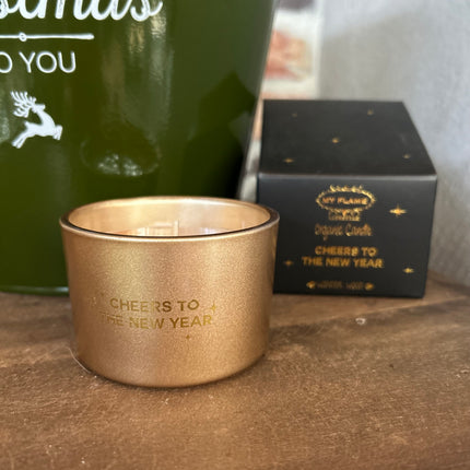 Cadeau Emmer Kerst L Merry Christmas met Kerstboompje en Kaars van MY FLAME