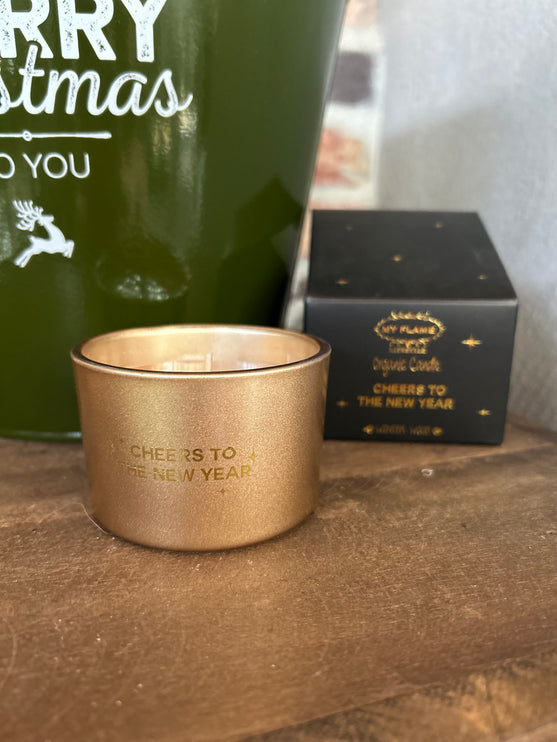 Cadeau Emmer Kerst L Merry Christmas met Kerstboompje en Kaars van MY FLAME