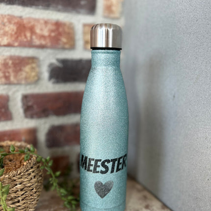 Roestvrijstalen thermosfles - Meester