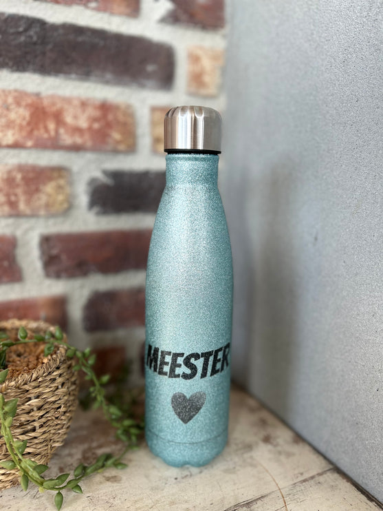 Roestvrijstalen thermosfles - Meester