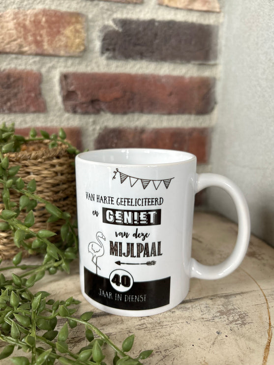 Mok 40 jaar in dienst