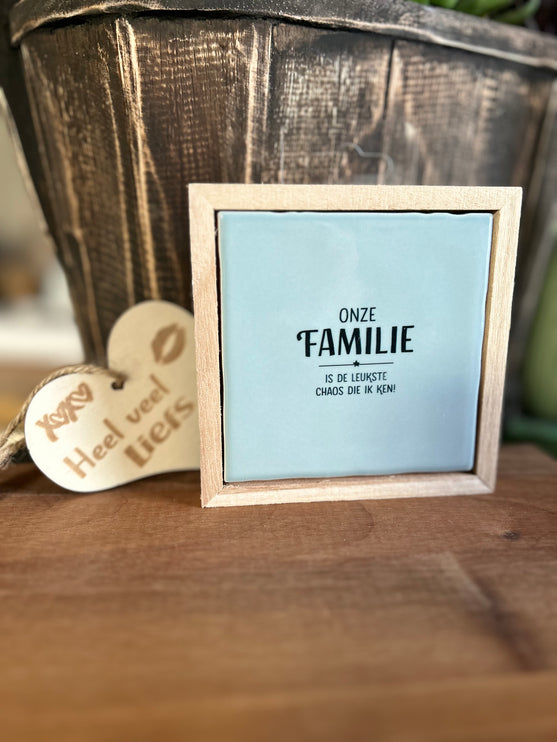Liefs in een lijstje - Familie