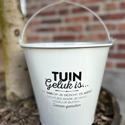 Zinken Cadeau Emmer - Tuin Geluk